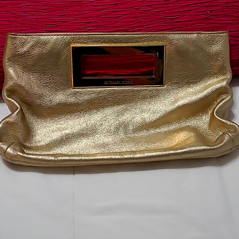 Golden handbag